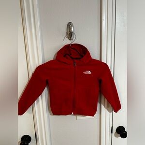 The North Face Kids Bold Red Zip-Up Hoodie